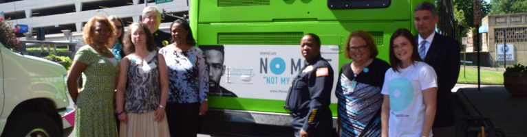 Memphis Says NO MORE bus PSAs unveiled downtown